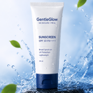 GentleGlow Sunscreen SPF50